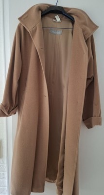 Max Mara Kamelhaar Mantel, Größe 36. Farbe beige, Reine Wolle. Gepflegt