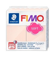 Fimo Soft Modelliermasse 57G Blassrosa Staedtler 8020-43 Knetmasse,