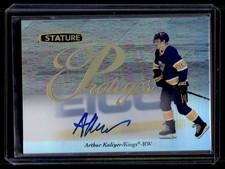 2020-21 Upper Deck Stature Proteges Autographs Arthur Kaliyev Rookie Auto #P-5
