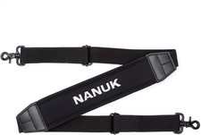 Neoprene Adjustable Shoulder Strap with Closed AirCell Cushioning Black 