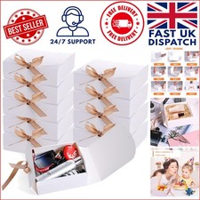 10PCS Elegant Gift Boxes with Lids - Perfect for Weddings & Special Occasions