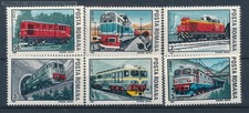 [122061] Romania 1987 Railway trains eisenbahn  MNH