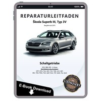 Skoda Superb (15>) 6 Gang Schaltgetriebe 02Q 0BB 0FB Reparaturhandbuch Download