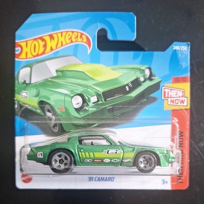  Hot Wheels  81 Camaro    2022 Then And Now 248/250 Grün OVP