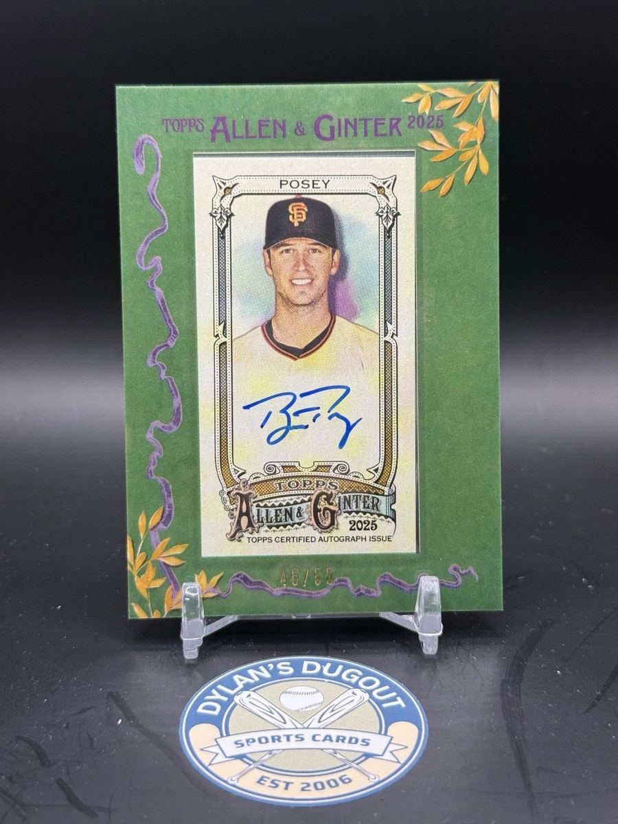 Buster Posey Baseball Sports Trading Cards & Accessories