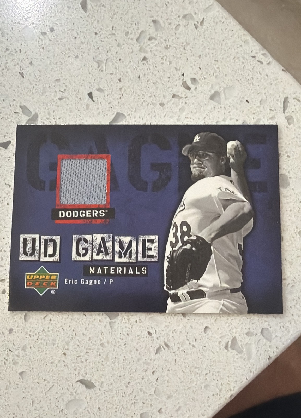 2006 Upper Deck - Ud Game Materials Eric Gagne #UD-EG (MEM)