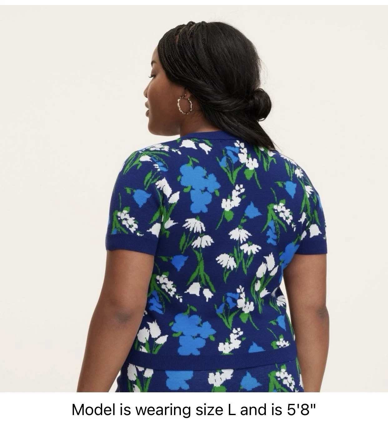 Maglione e gonna Kate Spade New York x Target misto floreale manica corta Taglia L