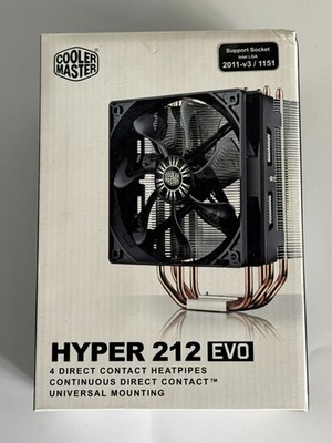 Intec - Cooler Master Hyper 212 EVO RR-212E-20PK-R2 Cooling Fan/Heatsink -...