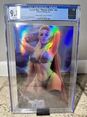 CGC 9.8 M House THOR Nice CHROME FOIL - Daniel Murillo - Peyton Blue RARE!!
