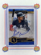 Eloy Jimenez 2021 Topps Five Star Blue On-Card Auto #'d 06/25 FSA-EJL