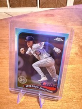 2024 Topps Chrome - 1989 Topps Baseball Pete Crow-Armstrong #89CB-19 (RC) cubs