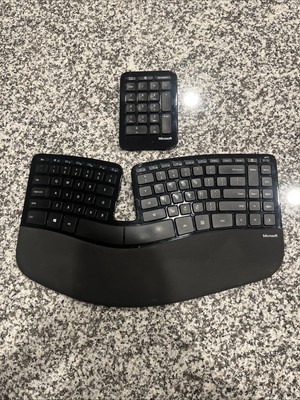 Microsoft Sculpt Ergonomic - 5KV-00001 - Business Wireless Keyboard NO DONGLE