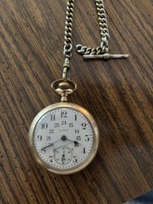 Antique Elgin Pocket Watch - 7 Jewels - Key wind set- Hunter Case Made in 1876