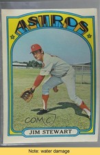 1972 Topps High # Blank Back Jimmy Stewart #747 READ 0ls
