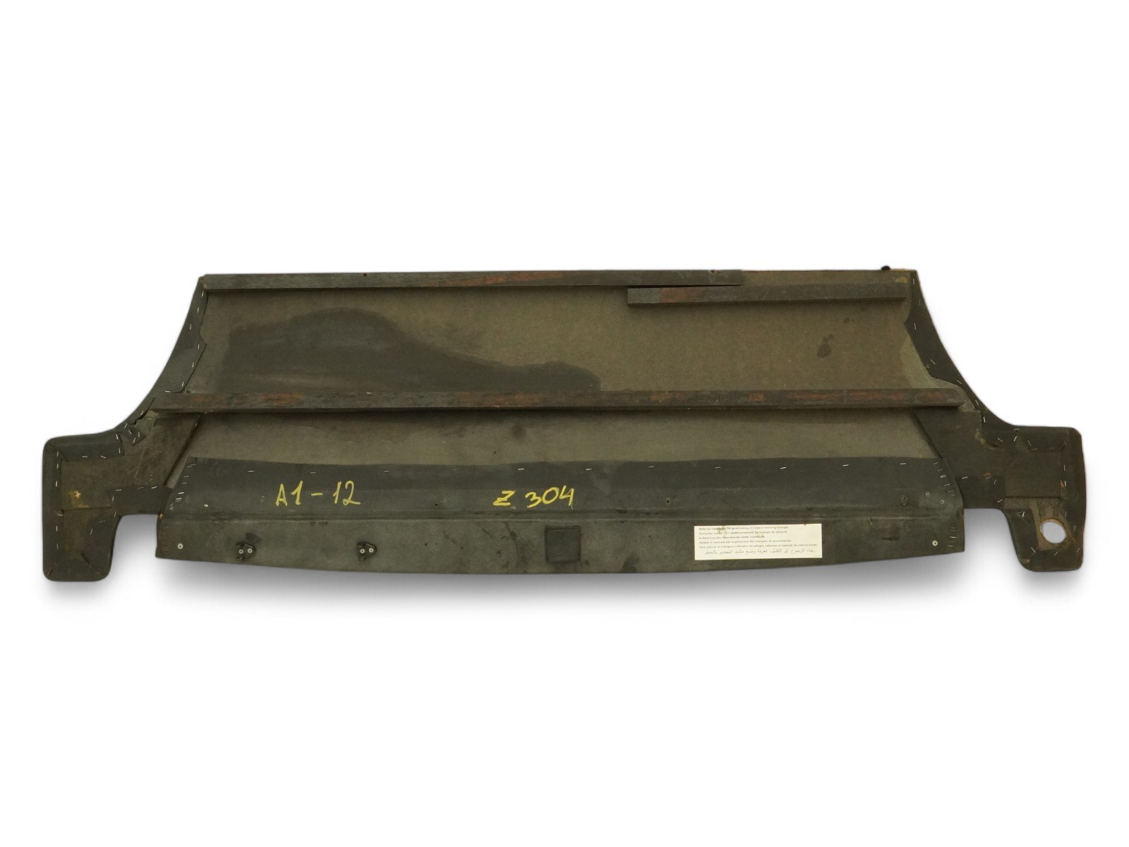 87-92 Bentley Mulsanne S Carpet Cover Panel Trim Luggage Trunk Interior Rear OEM