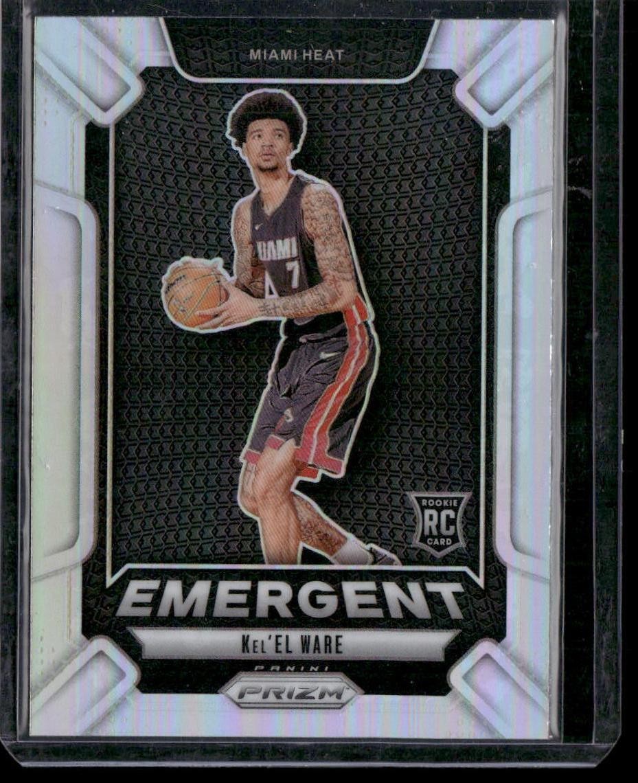 2024-25 Panini Prizm #2 Kel'el Ware Emergent Prizms Silver