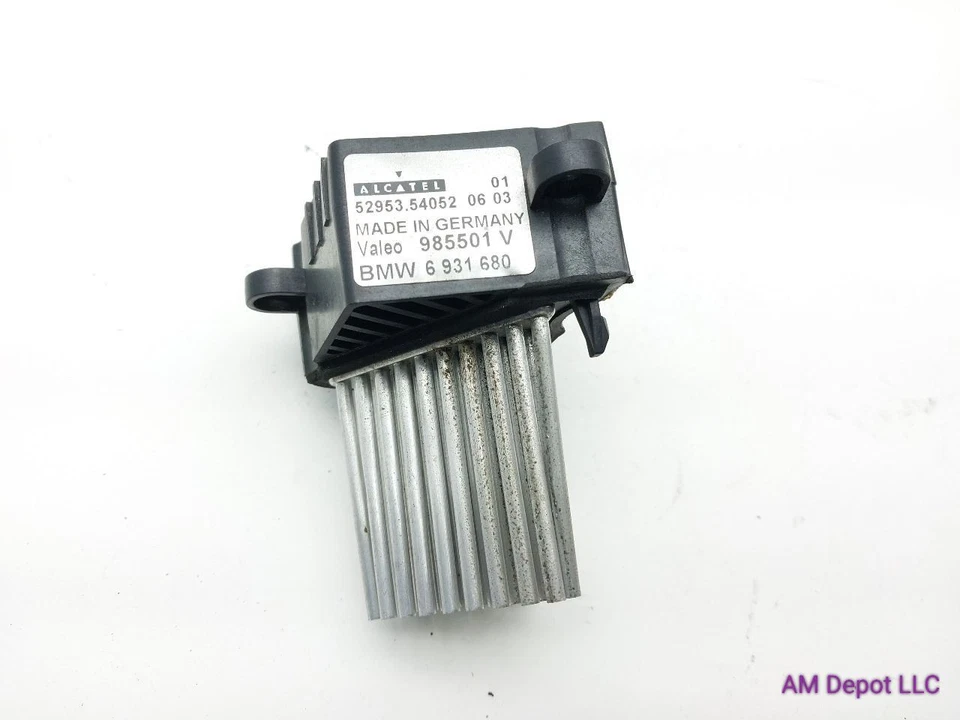 BMW 330ci 325ci 325i 330i E46 2000 calefacción soplador resistencia unidad etapa final Foto 2 de 4