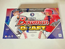 2025 Topps Bowman Draft Baseball Hobby Box Factory Sealed 1st Bowman Chrome JDM