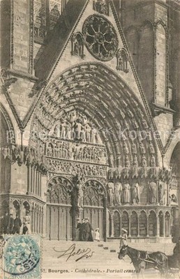 Bourges Cathedrale Portail central