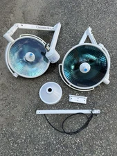Centurion Excel 051515 Dual Surgical Light Dual-Head Ceiling Mount - Vet/Medical