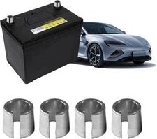 2Pairs Battery Post Shims, Terminal Adapter, Car Negative... 