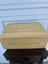 Harlan Estate Vineyard Empty Wine Box Wooden 2007 (x2 750ml)
