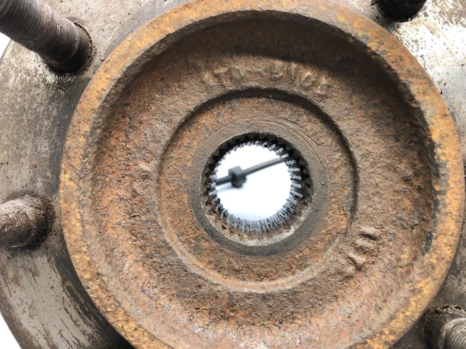 2000 - 2002 Dodge Ram 2500 3500 Hub & Bearing Assembly 4-Wheel ABS OEM - Image 2 of 4