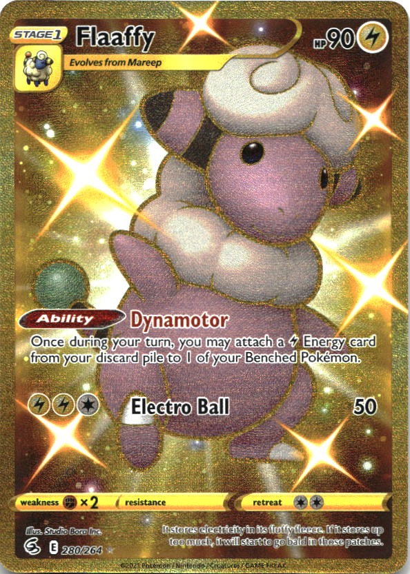 Flaaffy 280/264 Secret Rare Fusion Strike Pokemon Near Mint