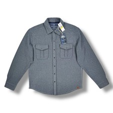 Tommy Bahama Fireside Coast Flannel Shirt Stretch Mens Medium   NEW WITH TAGS