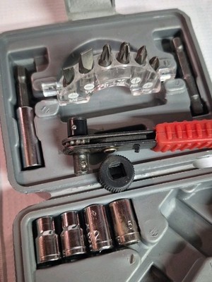 Vintage 18pc Mini Ratchet Driver Set