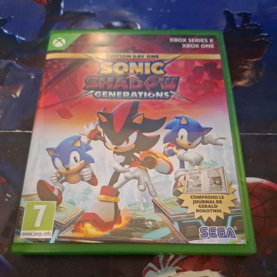SONIC SHADOWS GENERATIONS MICROSOFT XBOX ONE (SERIES X), photo 1 sur 5