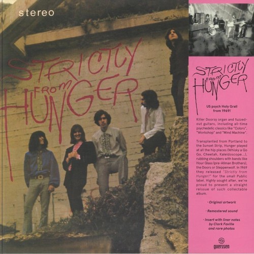 HUNGER - Strictly From Hunger (remastered) - Vinyl (LP + insert with obi-strip) - Picture 1 of 1
