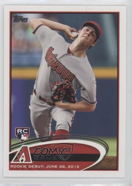 2012 Topps Update Rookie Debut Trevor Bauer #US212 0us1
