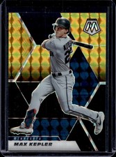 2021 Panini Mosaic Max Kepler Choice Black Gold #/8 Twins