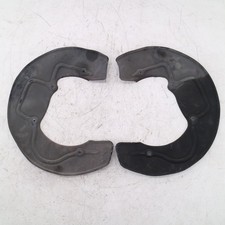 2018 Audi S6 6 Piston Brembo Caliper Front Left Right Brake Dust Shield Set 2018 Audi S6 6 Piston Brembo Caliper Front Left Right Brake Dust Shield Set
