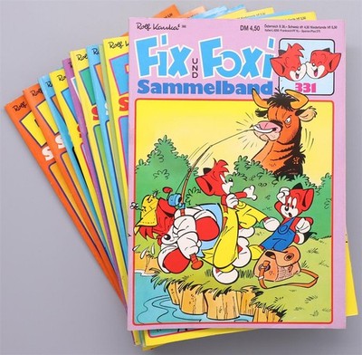 FIX und FOXI SAMMELBAND Nr. 300-399 SC Humor Comic Gevacur Auswahl Rolf Kauka