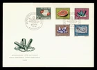 DR WHO 1959 SWITZERLAND FDC MINERAL SEMI POST PRO PATRIA  R75864