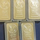 Sunshine Mint .999 Fine Silver Bars 1 oz Each Lot of 5