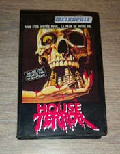 * RARE !! VHS HOUSE TERROR (1989) HORREUR  EDITION FRANÇAISE
