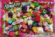 Shopkins Lot of 50 Mixed Seasons Figures No