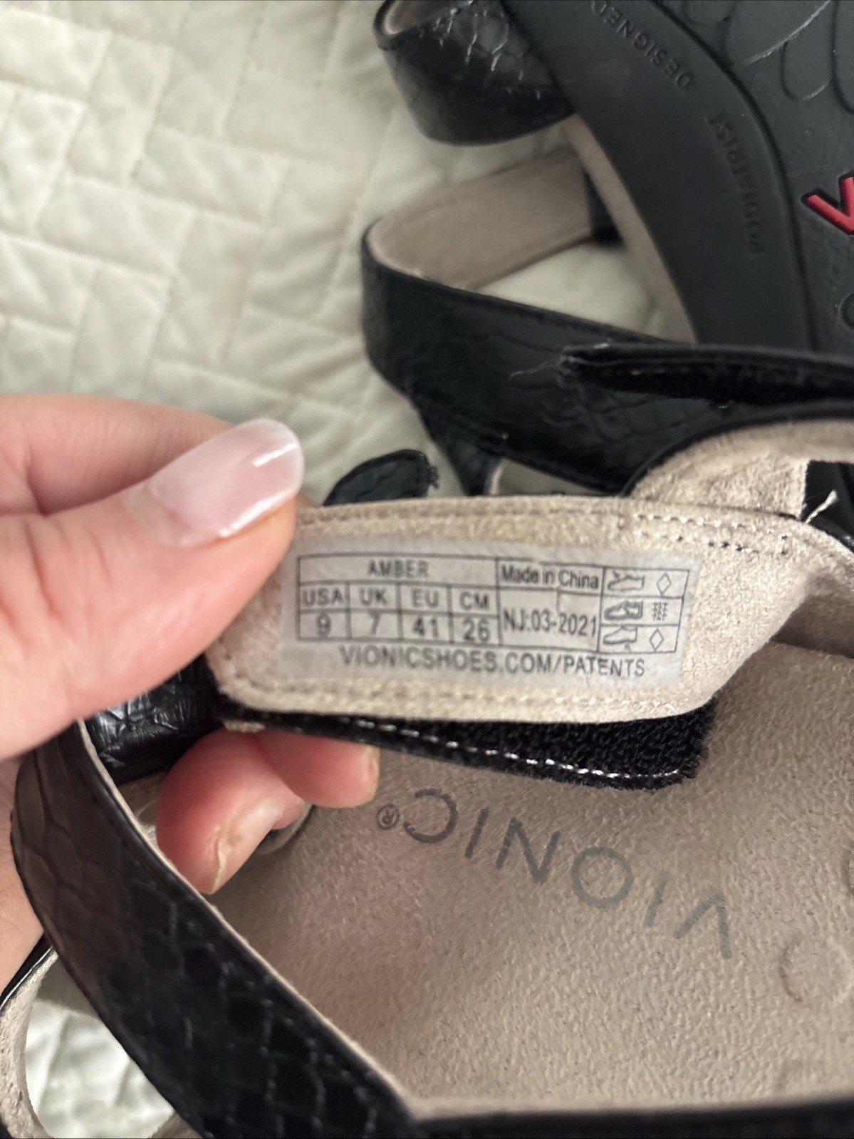 Vionic Amber Women's Adjustable Slide Sandals Siz… - image 4