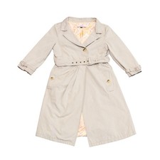 RED Valentino Beige Belted Trench Coat IT 46 US 10 L Cotton Blend Jacket