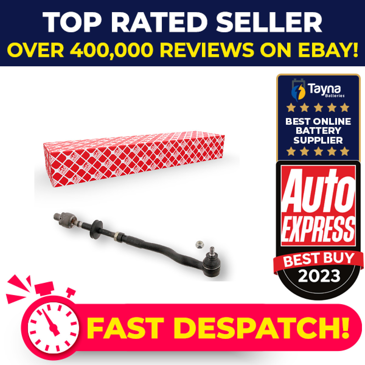 Steering Rod Assembly Right 06629 Febi 32111139316 Genuine Quality Guaranteed