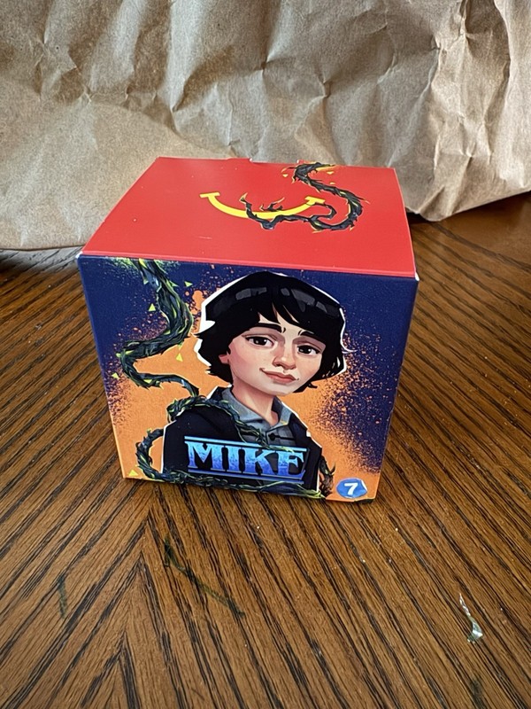McDonald’s Toy Stranger Things Mike