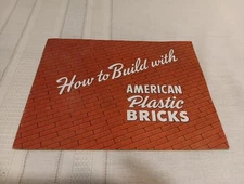 How to Build with American Plastic Bricks 16 Pg. ELGO PLASTICS CATALOG 1953