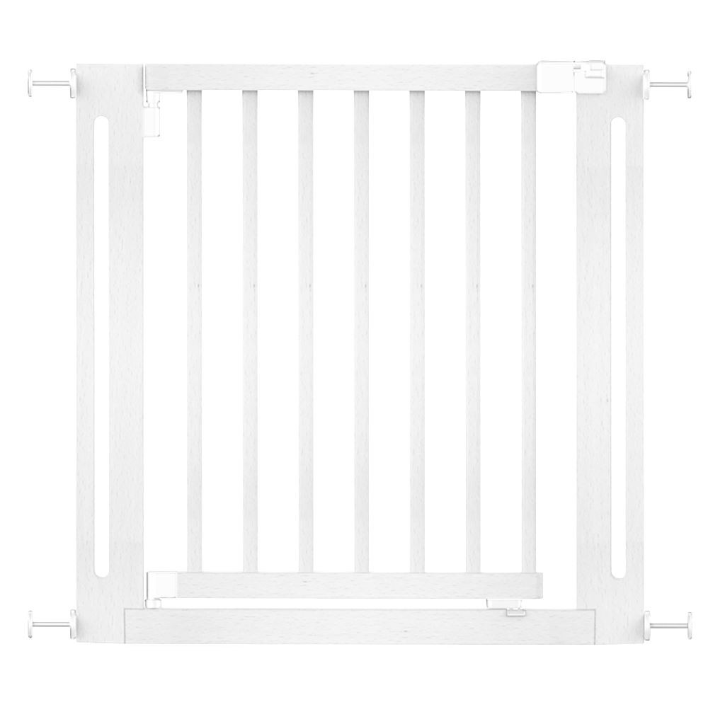 Safetots (White, 79Cm - 87Cm) Wooden Elegance Gate - Image 2