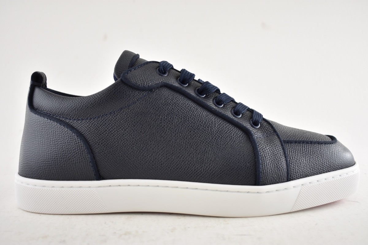 Christian Louboutin Mens Rantulow Orlato Flat Marine Blue Low Top 