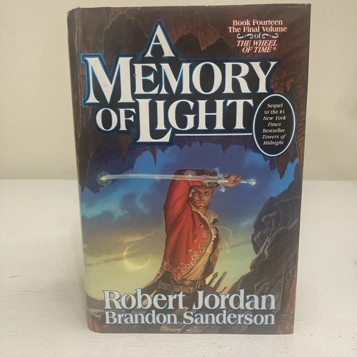 A Memory of Light #14 Robert Jordan Hardcover Book 1st Ed Signed Autopen