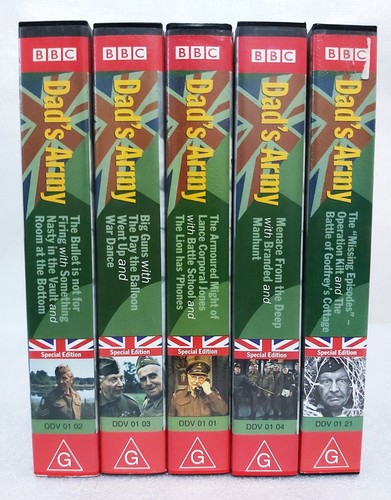 5x DAD'S ARMY SPECIAL EDITION 14 EPISODES "Original BBC Release 2002" LIKE NEW - Picture 7 of 11
