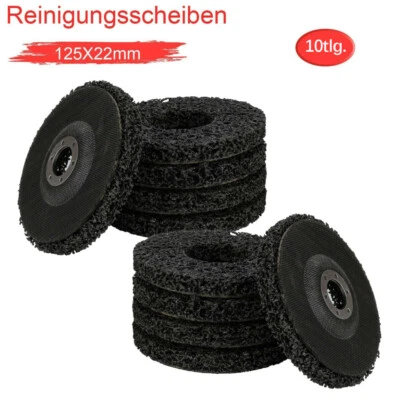 10x Rostio CSD Scheibe CBS Grob-Reinigungsscheibe Winkelschleifer 125mm DHL - Bild 1 von 4